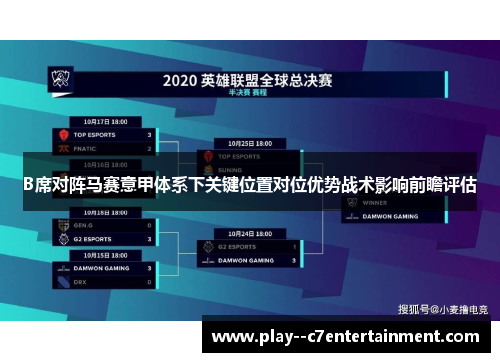 B席对阵马赛意甲体系下关键位置对位优势战术影响前瞻评估